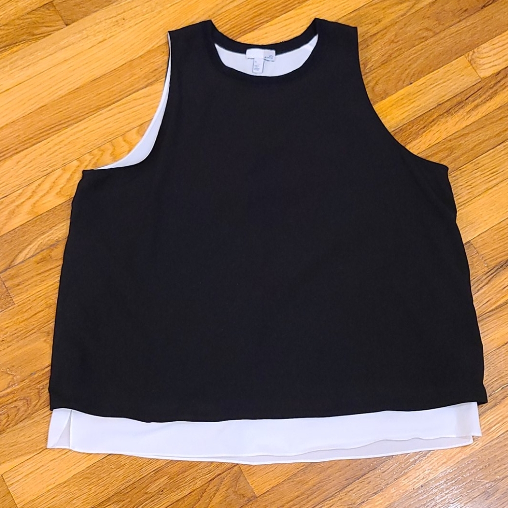 14th & Union Double-Layered Shell Blouse - Picture 3 of 5